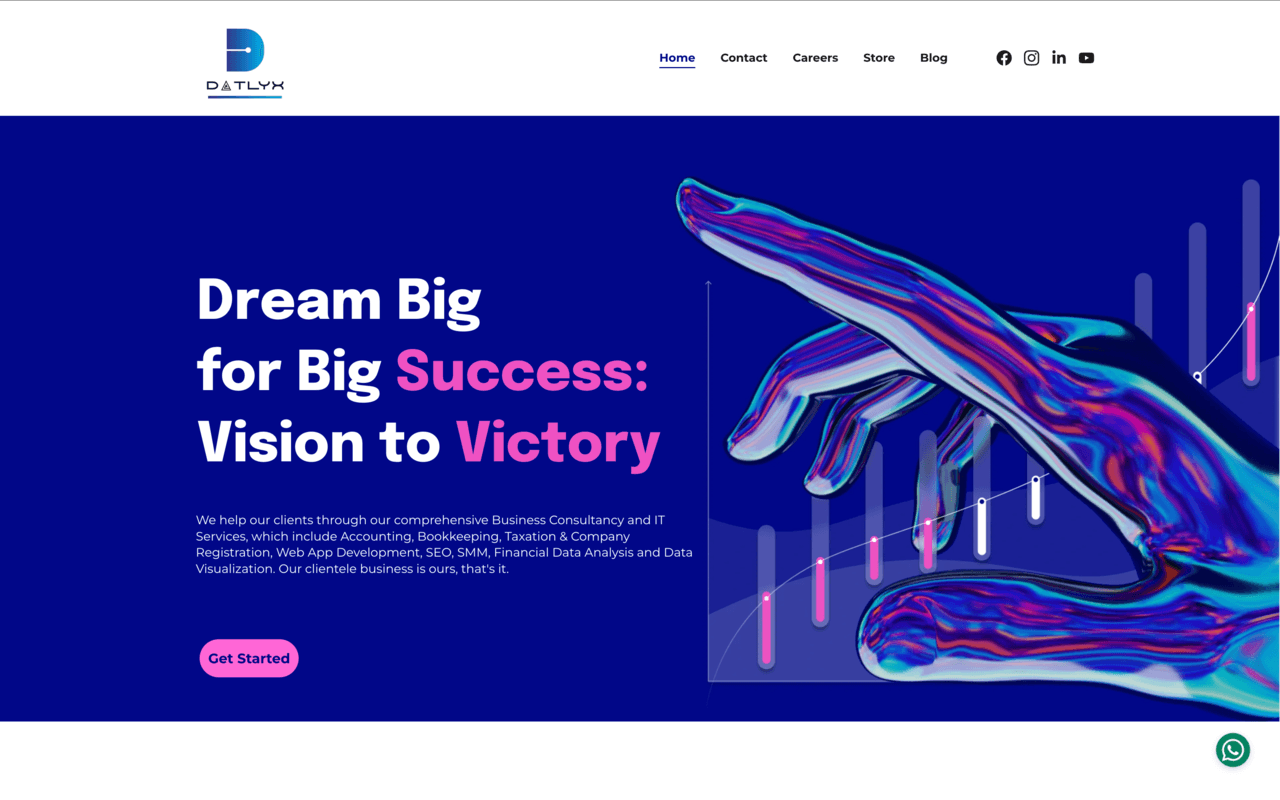 Datlyx website