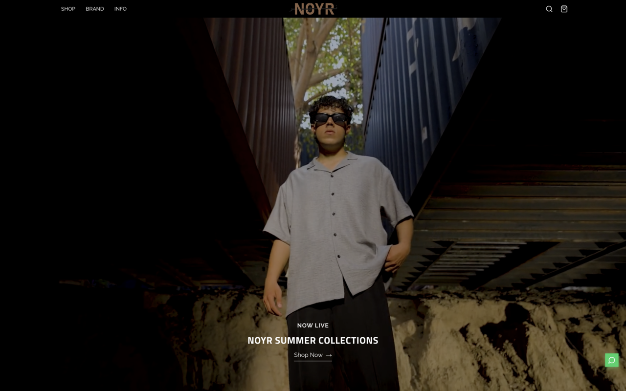 Noyr - E-commerce Website